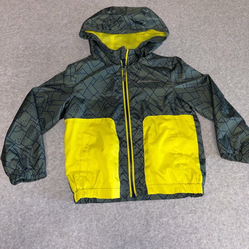 Eddie Bauer Kids' Jacket with Yellow and Green